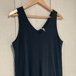 Hanna Andersson Black Sleeveless Dress, M